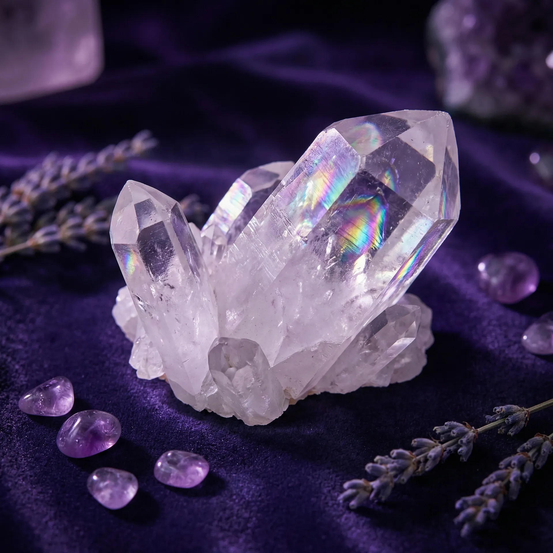 天然白水晶 - 片濑桃 | 神秘学好物